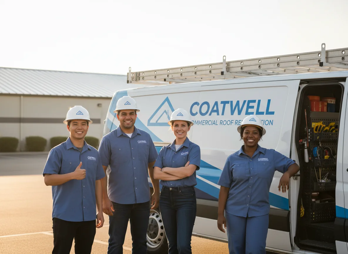 Commercial roof coating company in Galena, OH